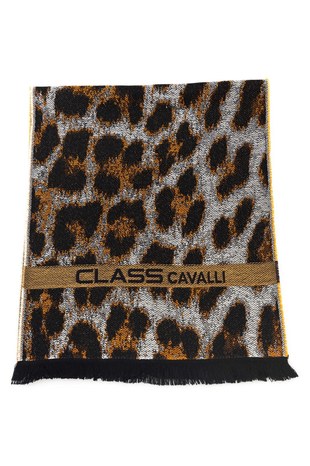 Cavalli Class Men Scarf Brown