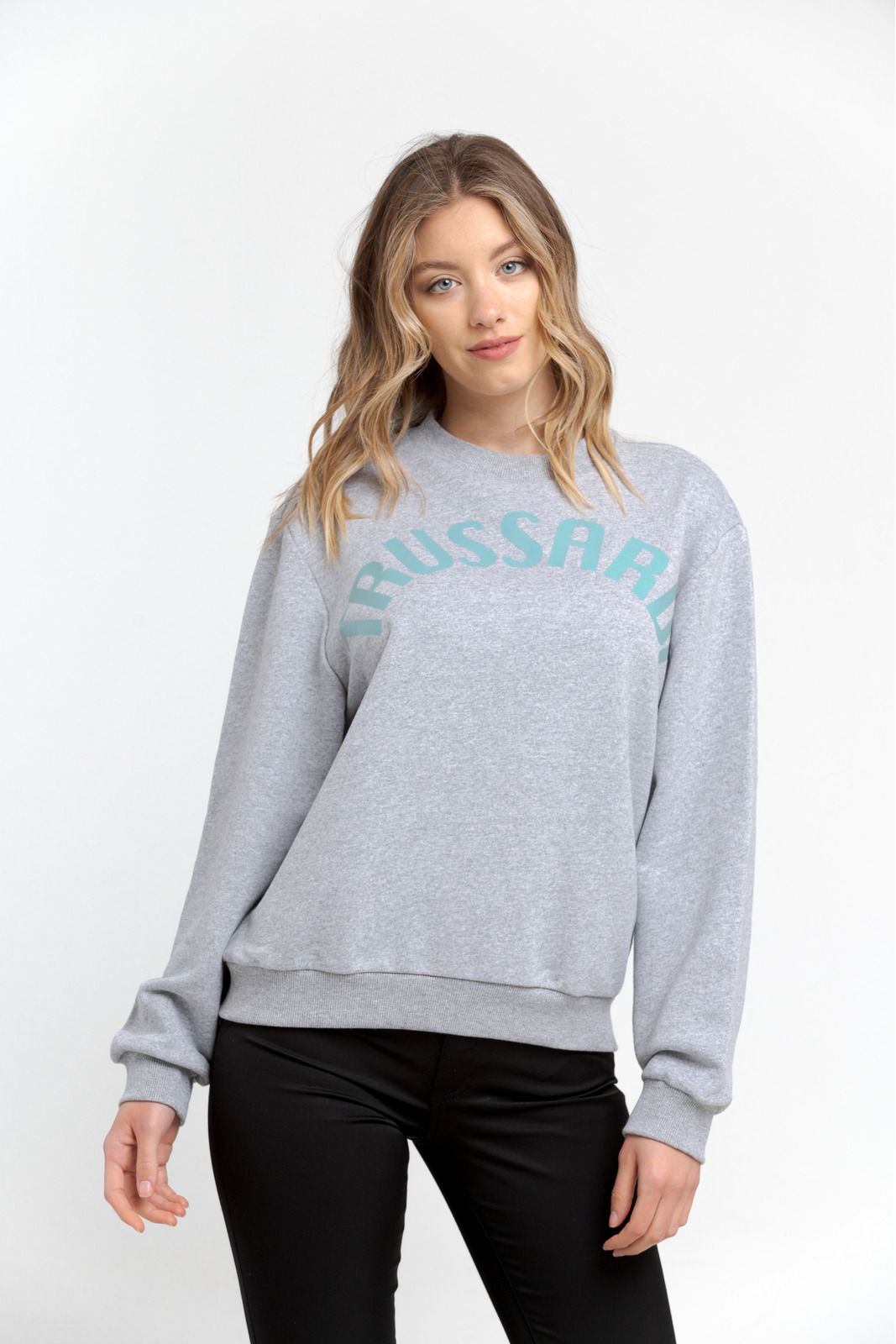 Trussardi Women Sweatshirt Grey