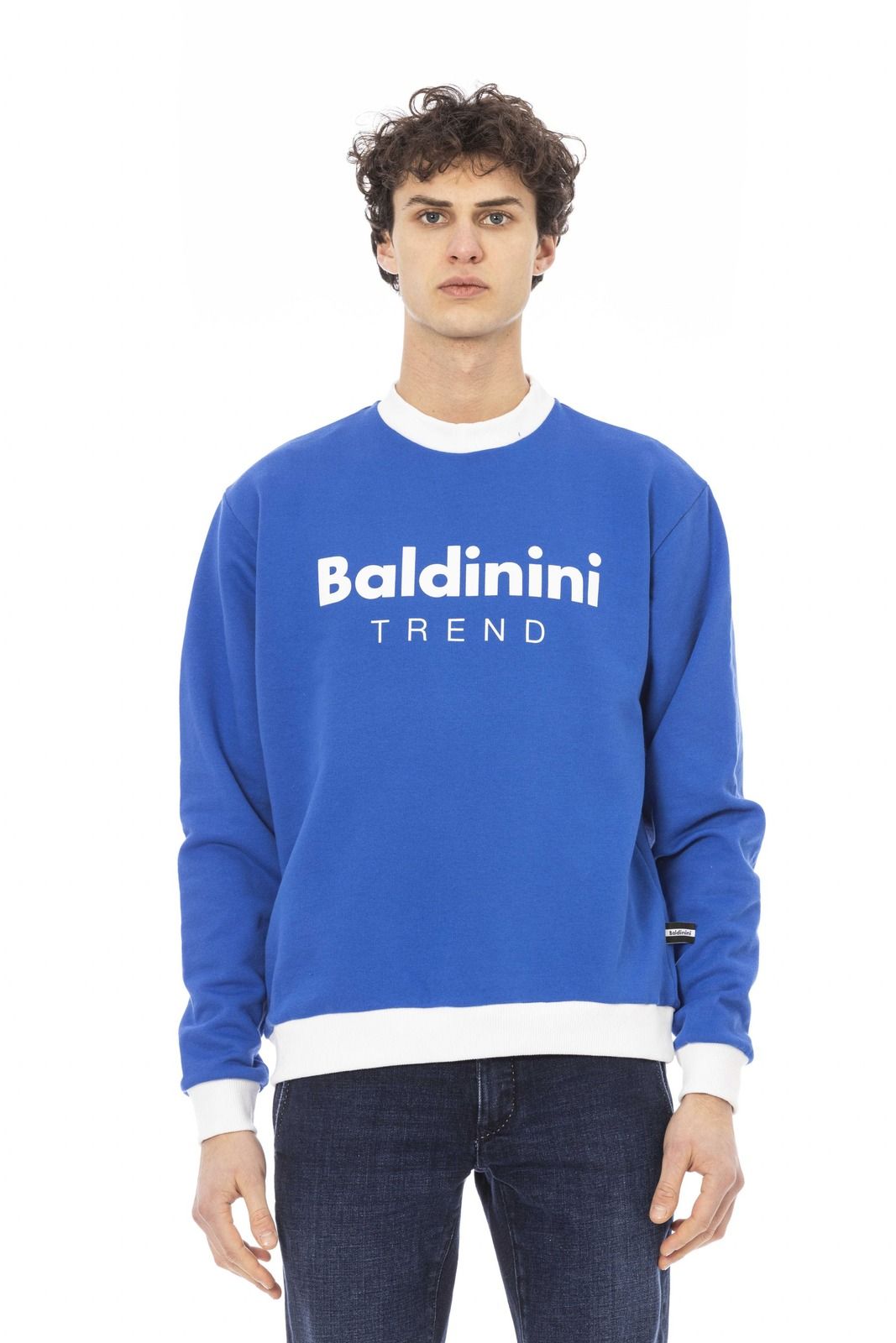 Baldinini Trend Men Sweatshirt Blue