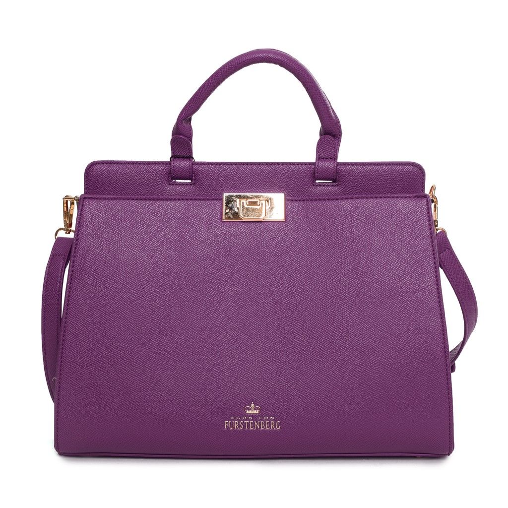 Egon Von Furstenberg Women Handbag Violet
