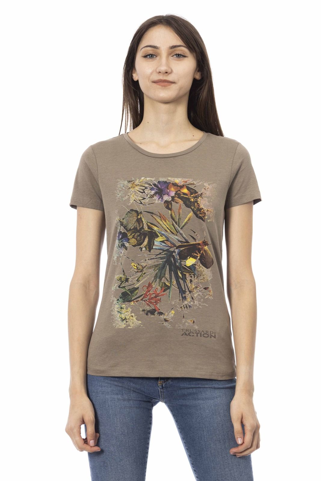 Trussardi Action Women T-Shirt Brown