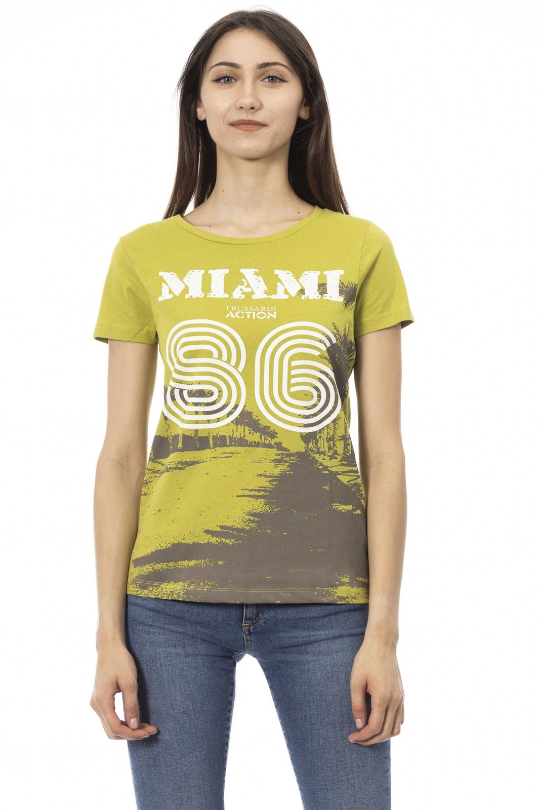 Trussardi Action Women T-Shirt Green