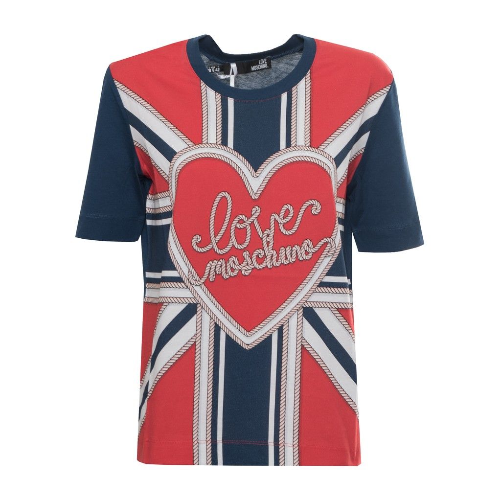 Moschino Women T-Shirt Blue