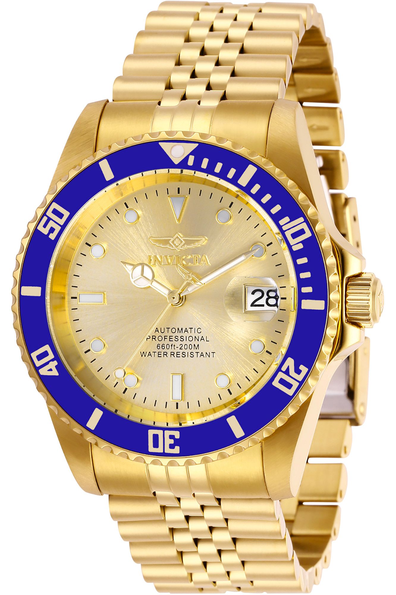 Invicta Men Watch Yellow