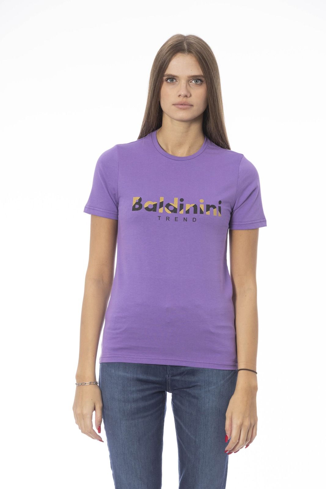 Baldinini Trend Women T-Shirt Violet