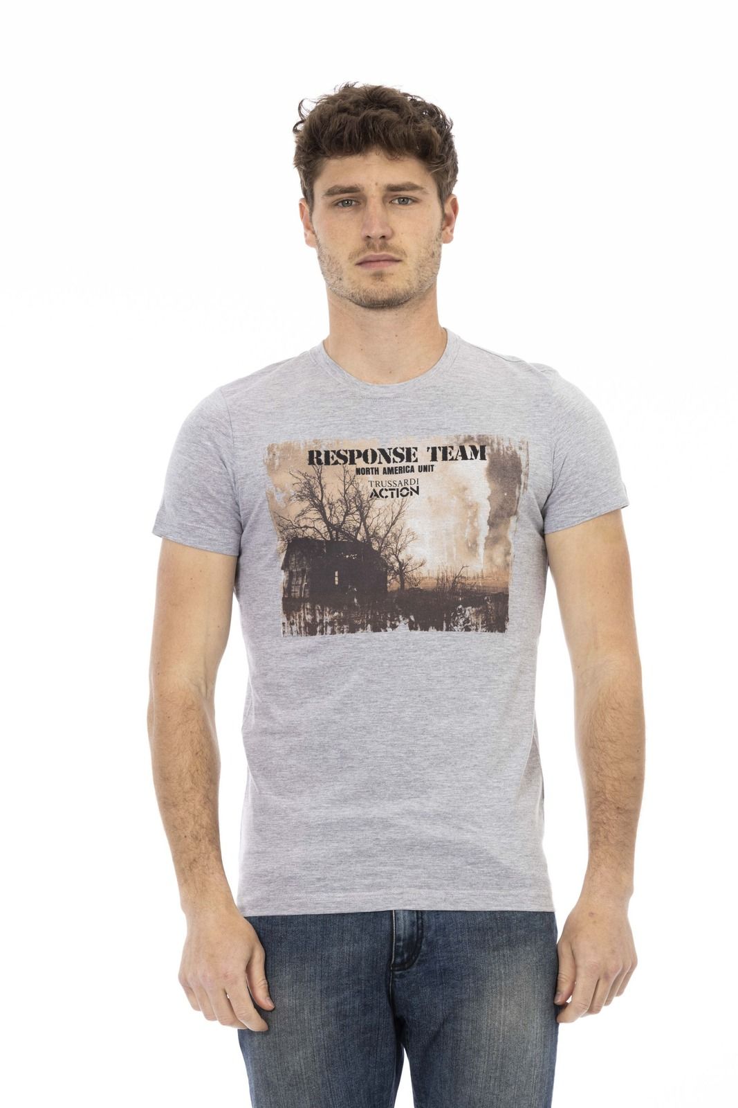 Trussardi Action Men T-Shirt Grey