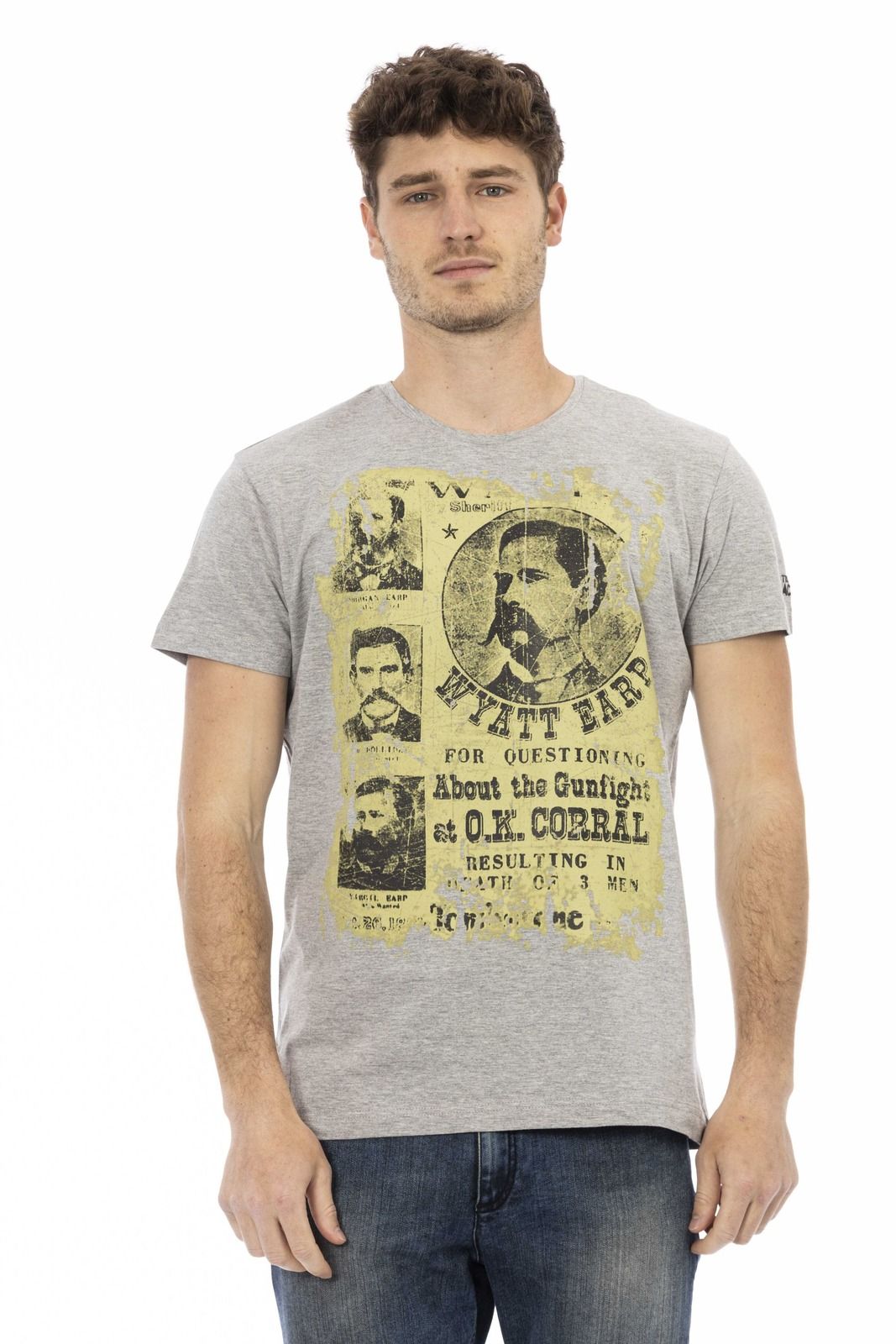 Trussardi Action Men T-Shirt Grey