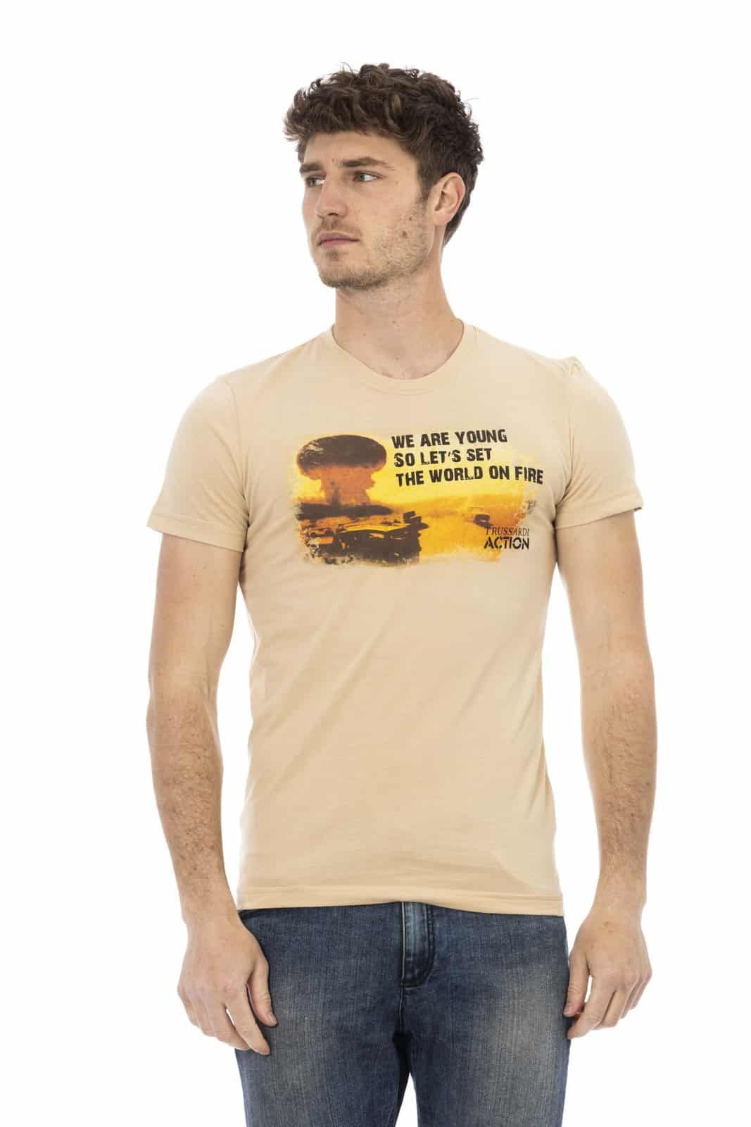 Trussardi Action Men T-Shirt Brown