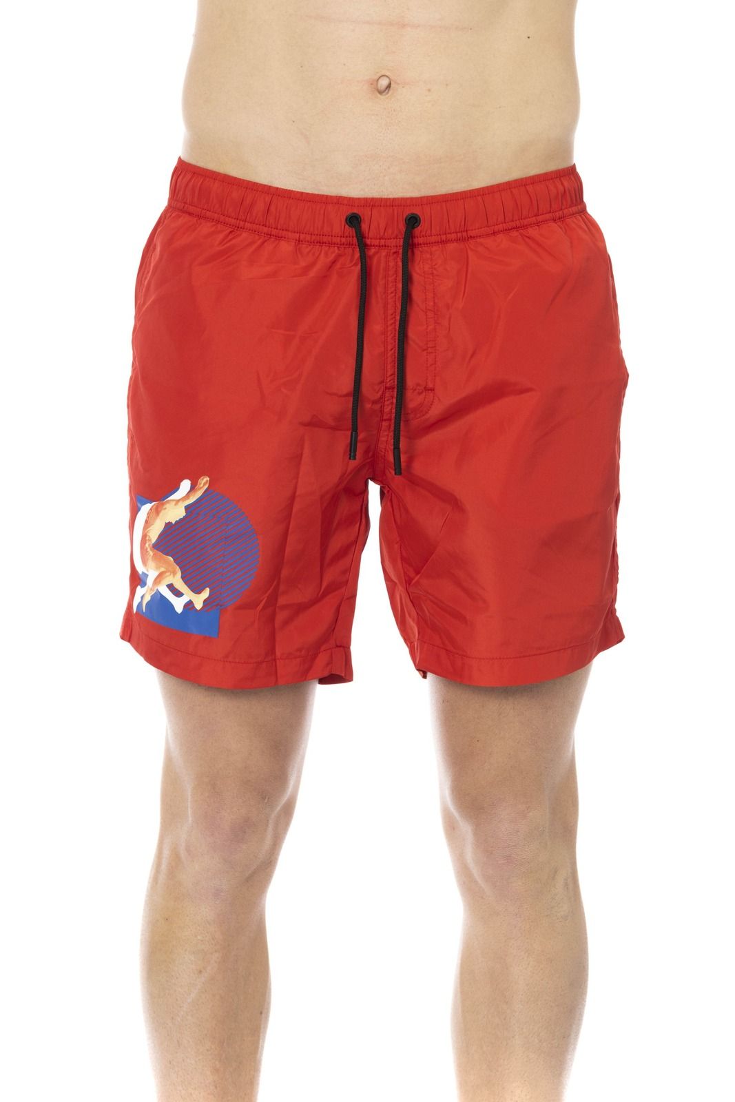 Bikkembergs Beachwear Men Swimwear Red