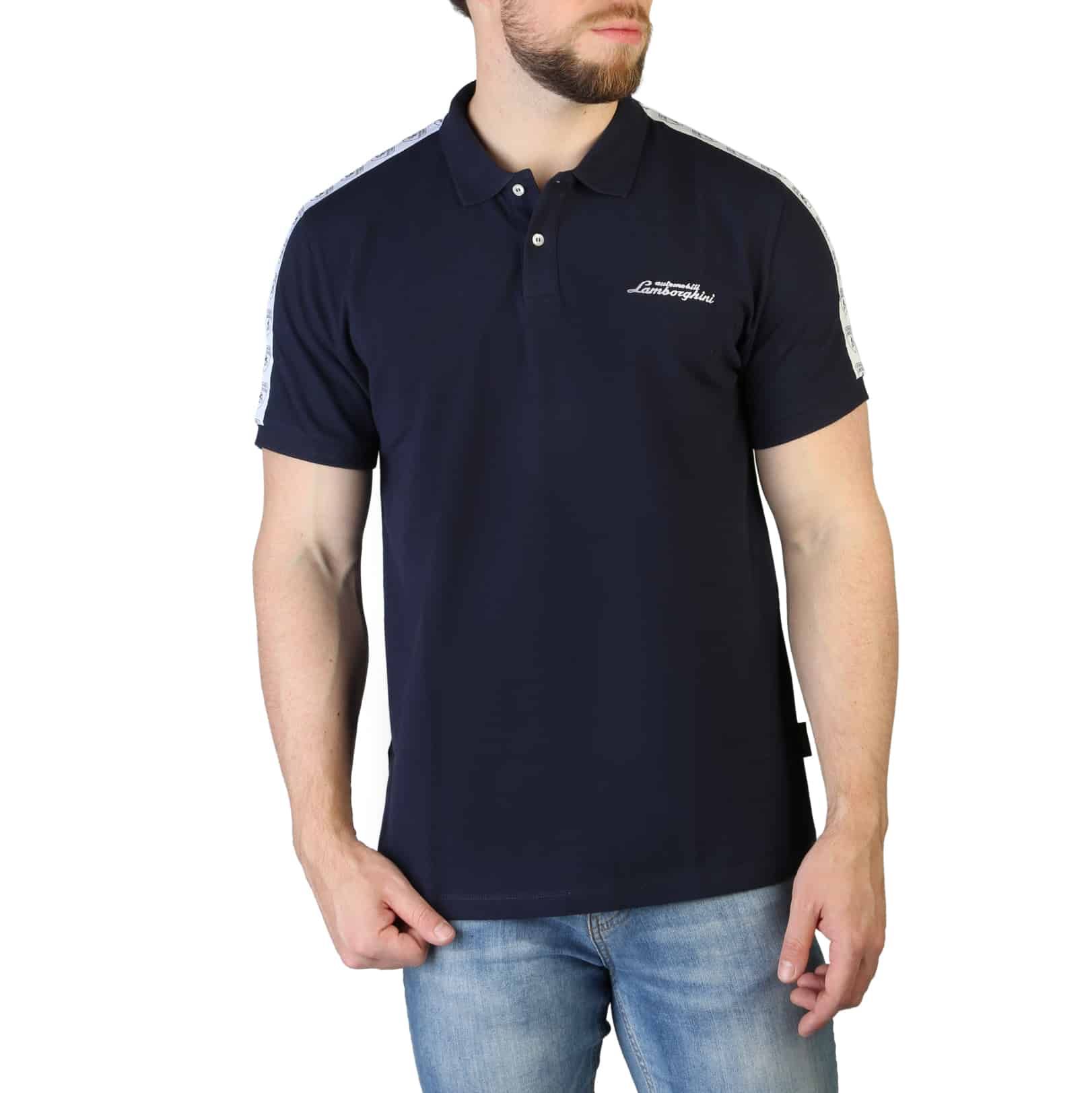 Lamborghini Men Polo Blue