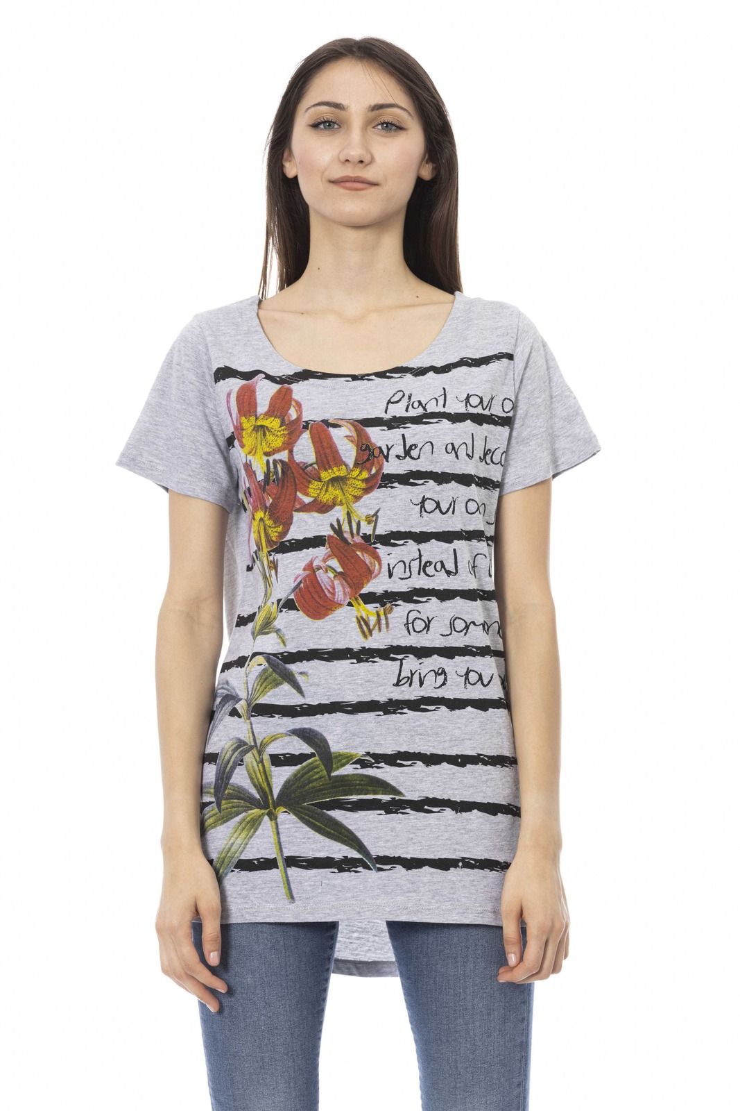 Trussardi Action Women T-Shirt Grey