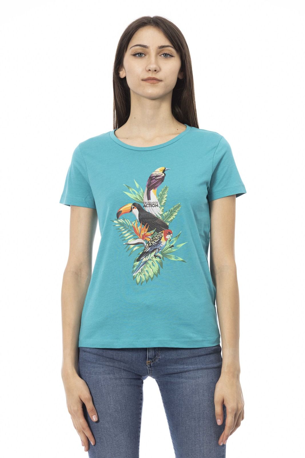 Trussardi Action Women T-Shirt Blue