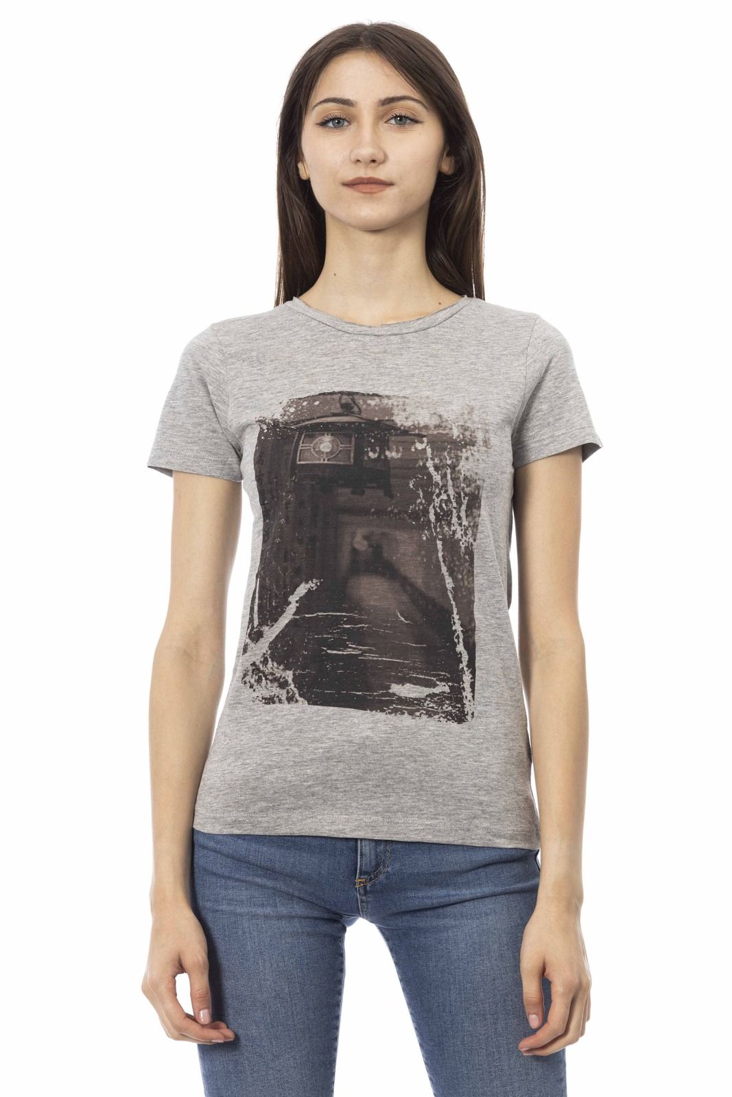 Trussardi Action Women T-Shirt Grey