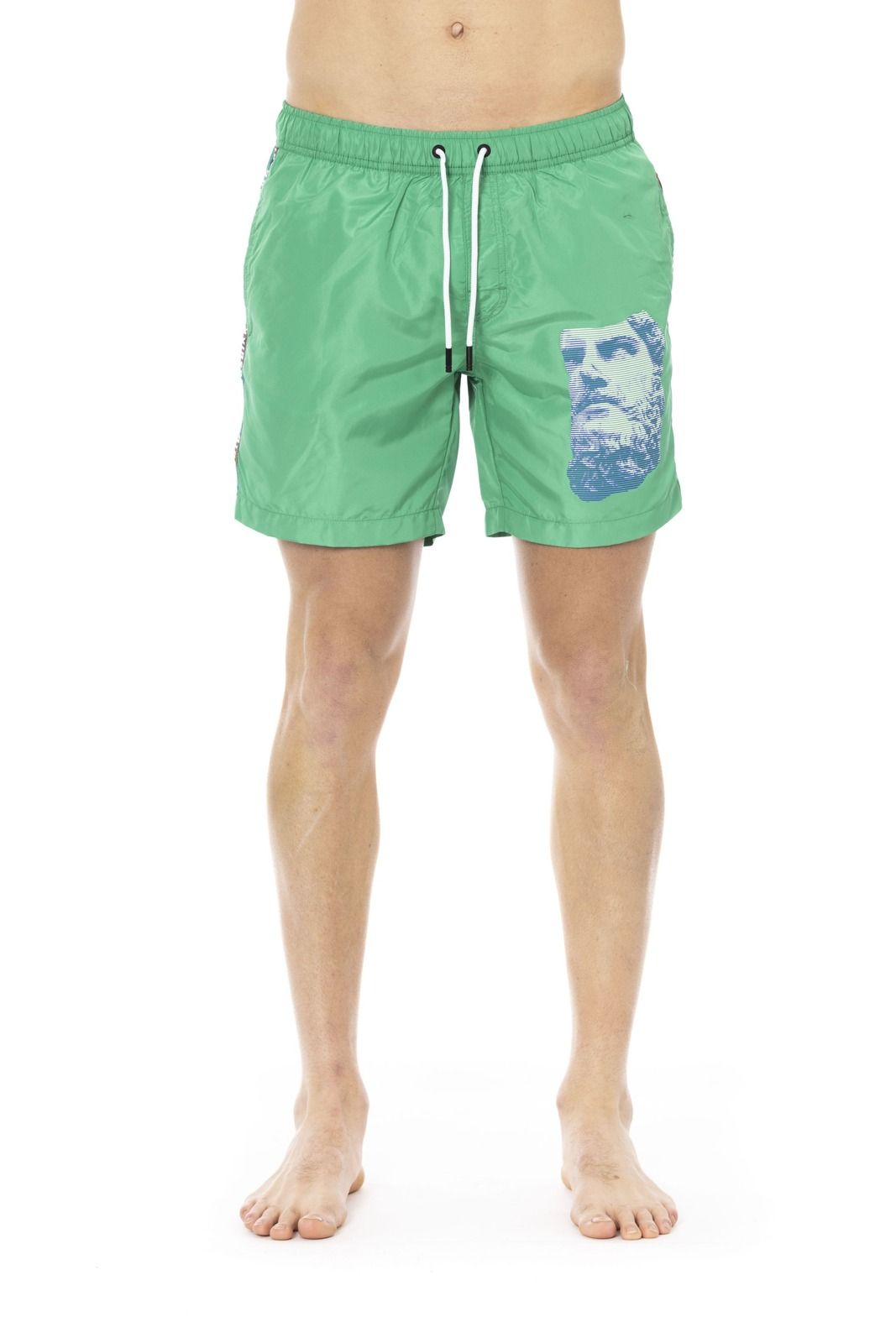 Bikkembergs Beachwear Men Swimwear Green