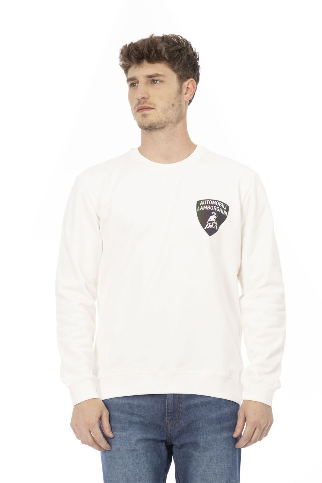 Automobili Lamborghini Men Sweatshirt White