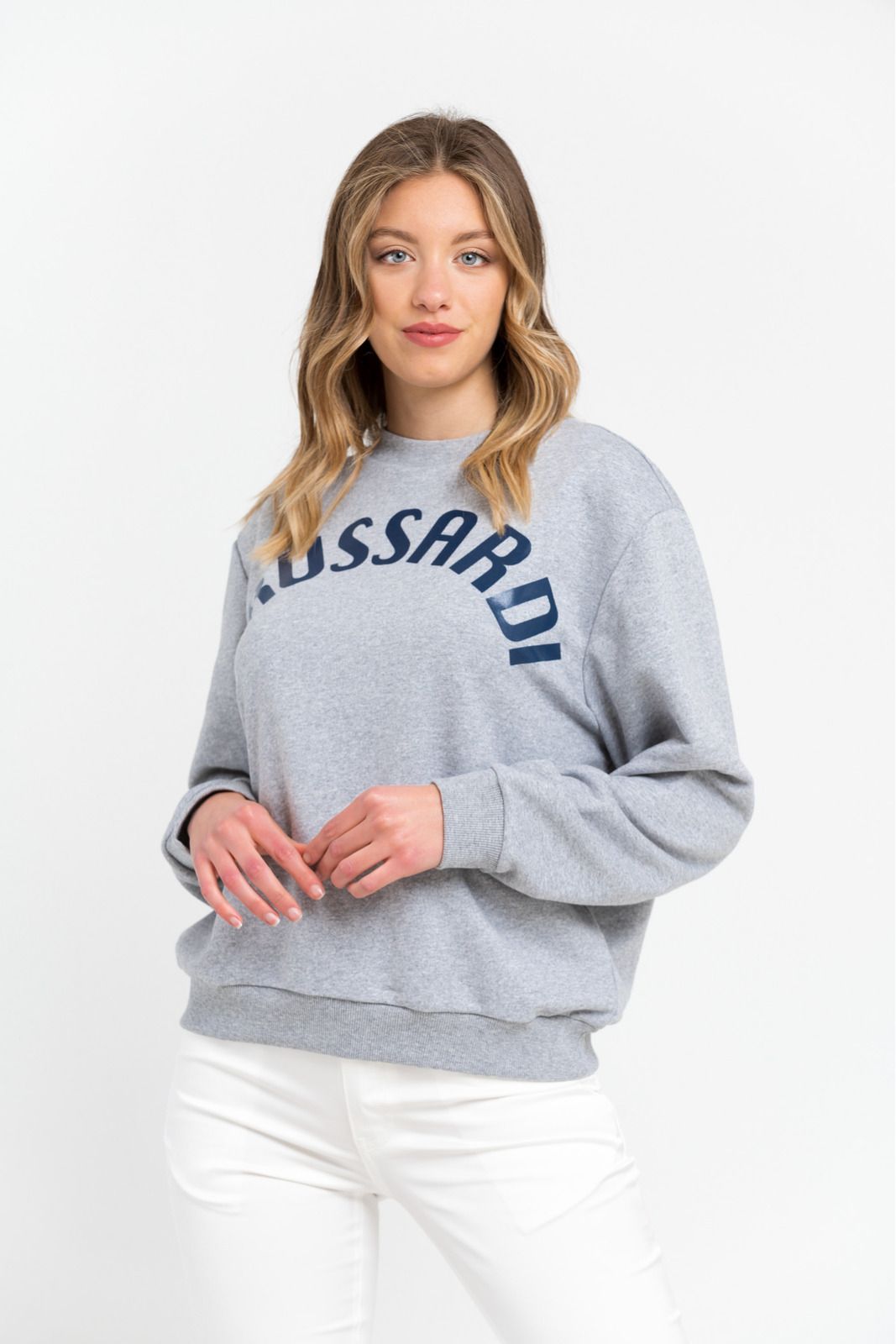 Trussardi Women Sweatshirt Grey