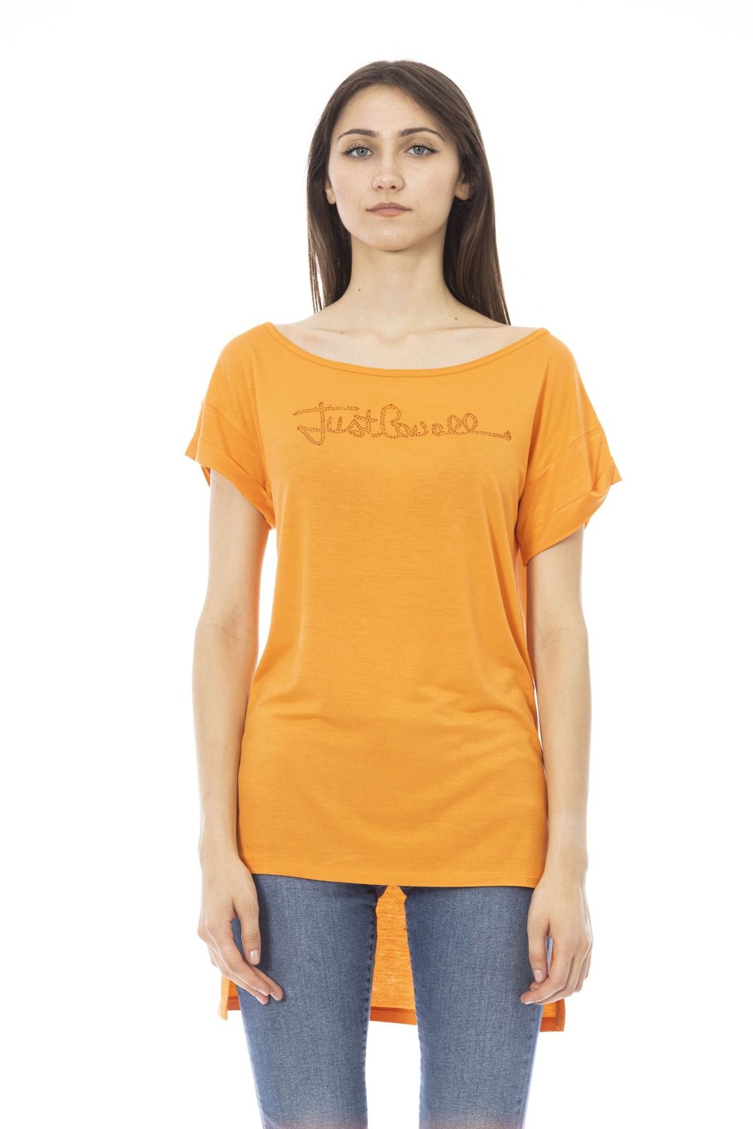 Just Cavalli Beachwear Women T-Shirt Orange