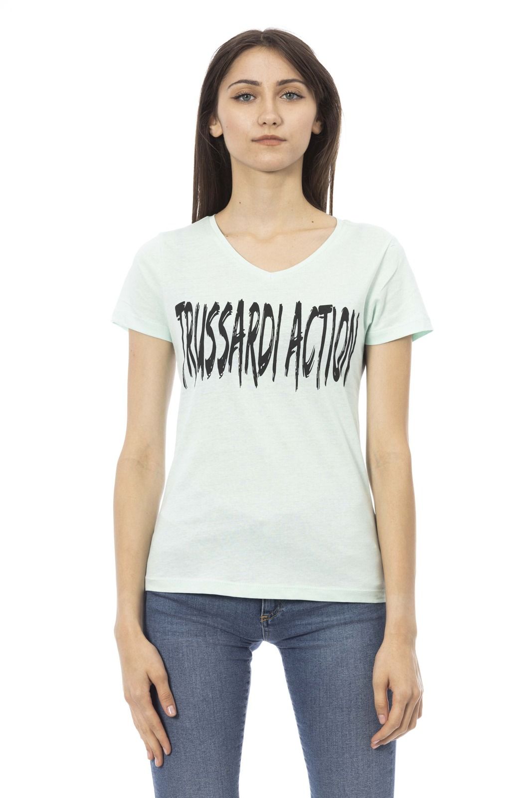Trussardi Action Women T-Shirt Blue