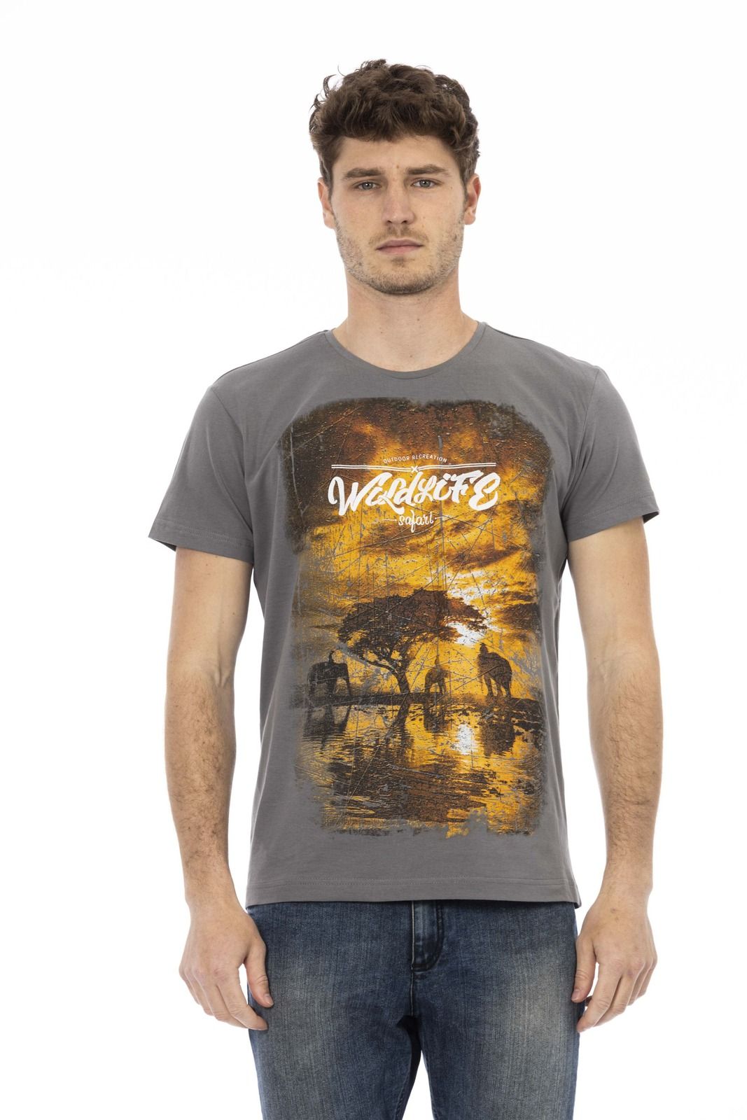 Trussardi Action Men T-Shirt Grey