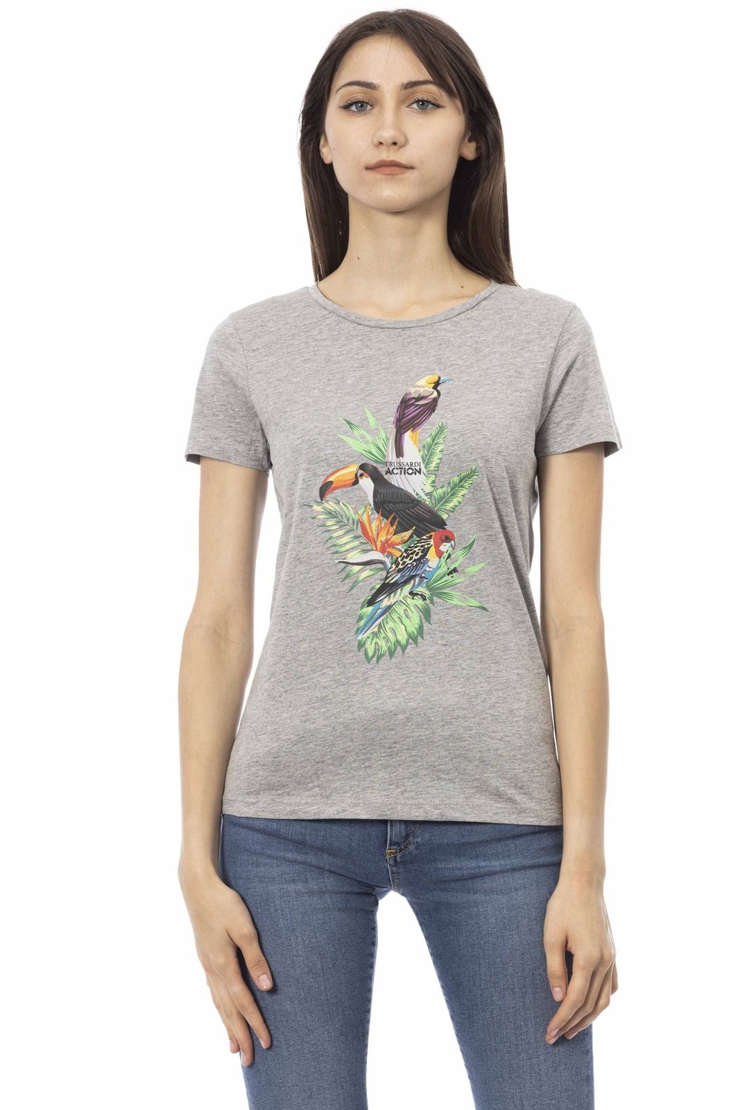 Trussardi Action Women T-Shirt Grey