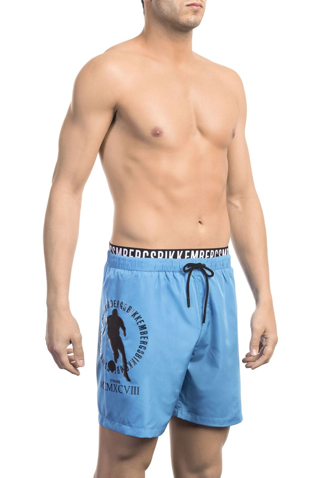 Bikkembergs Beachwear Men Swimwear Blue