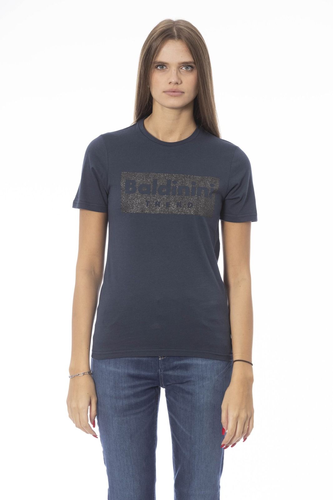 Baldinini Trend Women T-Shirt Blue