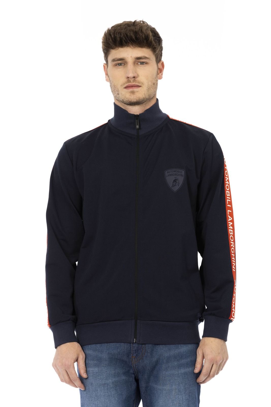 Automobili Lamborghini Men Sweatshirt Blue