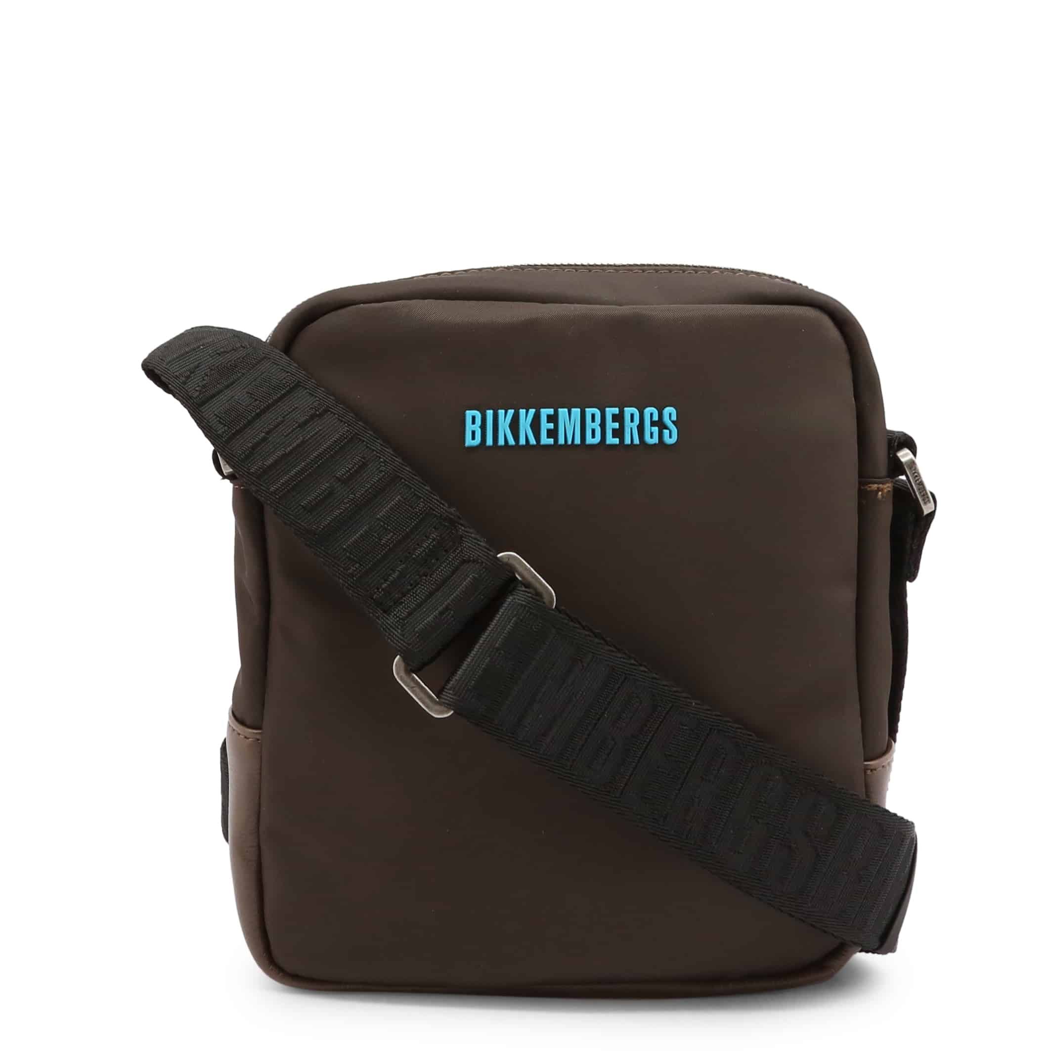Bikkembergs Men Crossbody Bag Brown