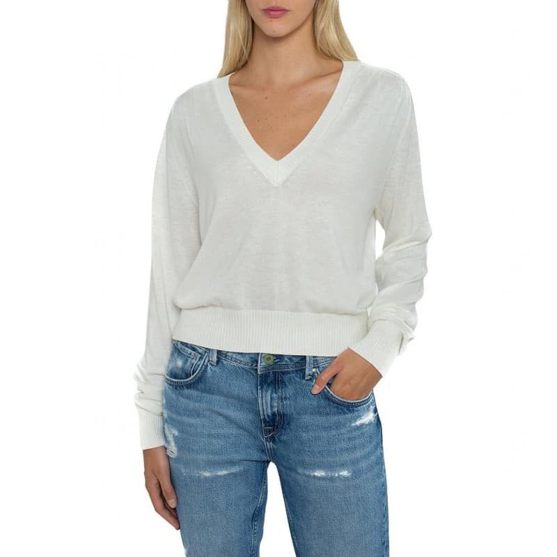 Pepe Jeans Women Sweater White