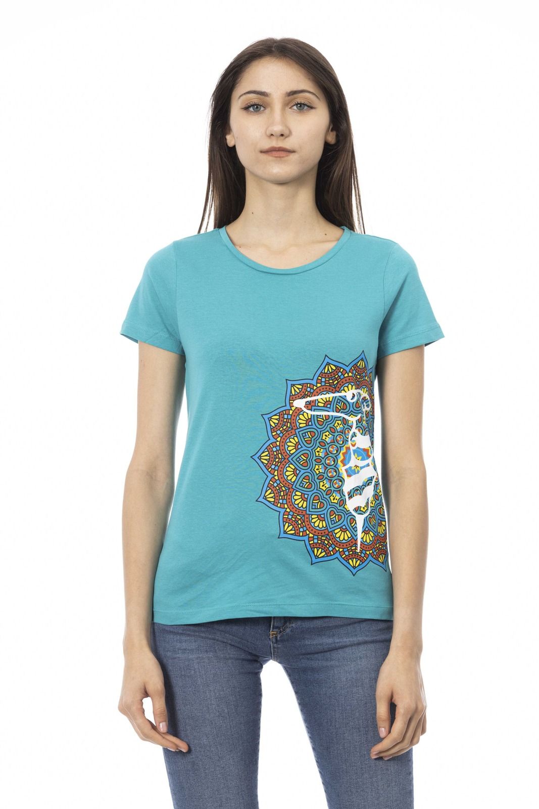 Trussardi Action Women T-Shirt Blue