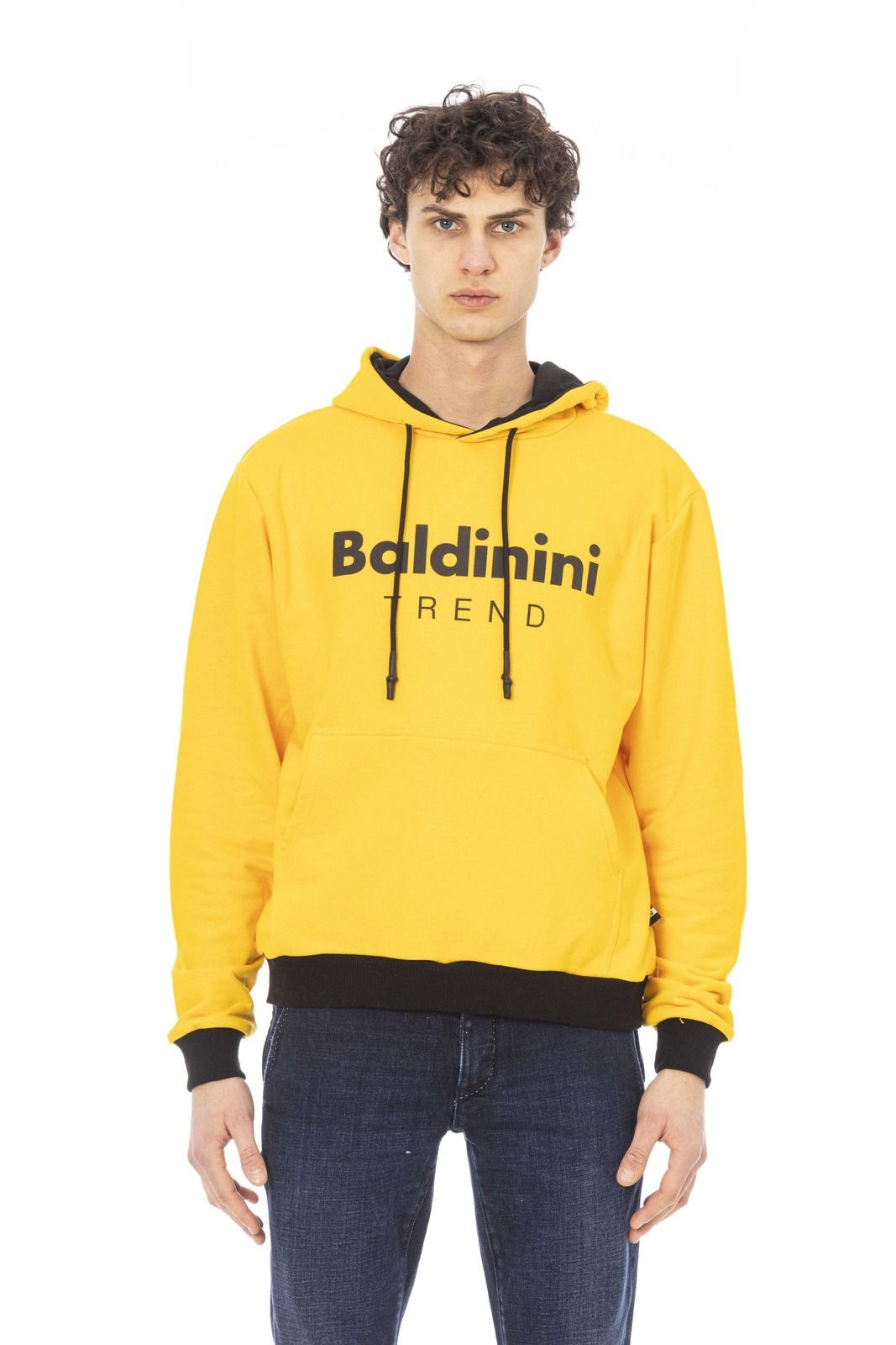 Baldinini Trend Men Sweatshirt Yellow