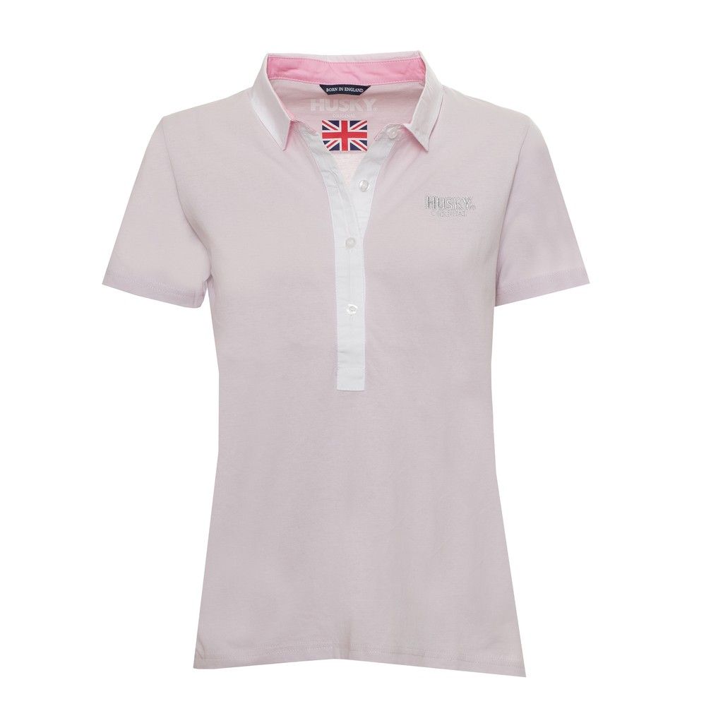 Husky Women Polo Pink