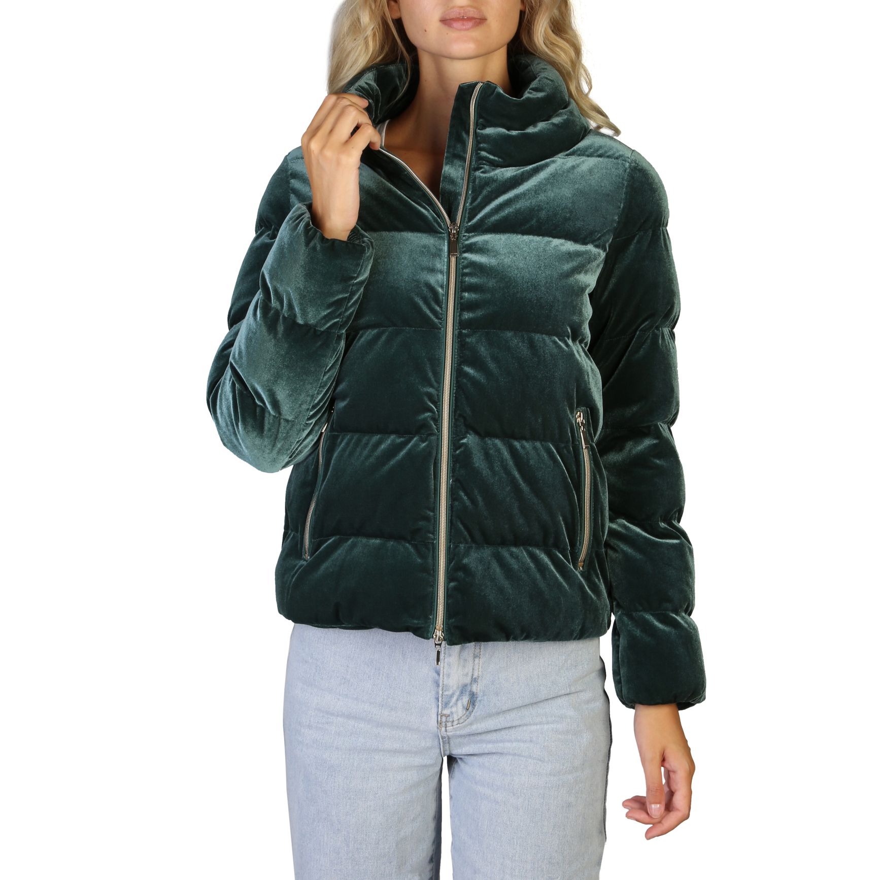 Geox Women Jacket Green