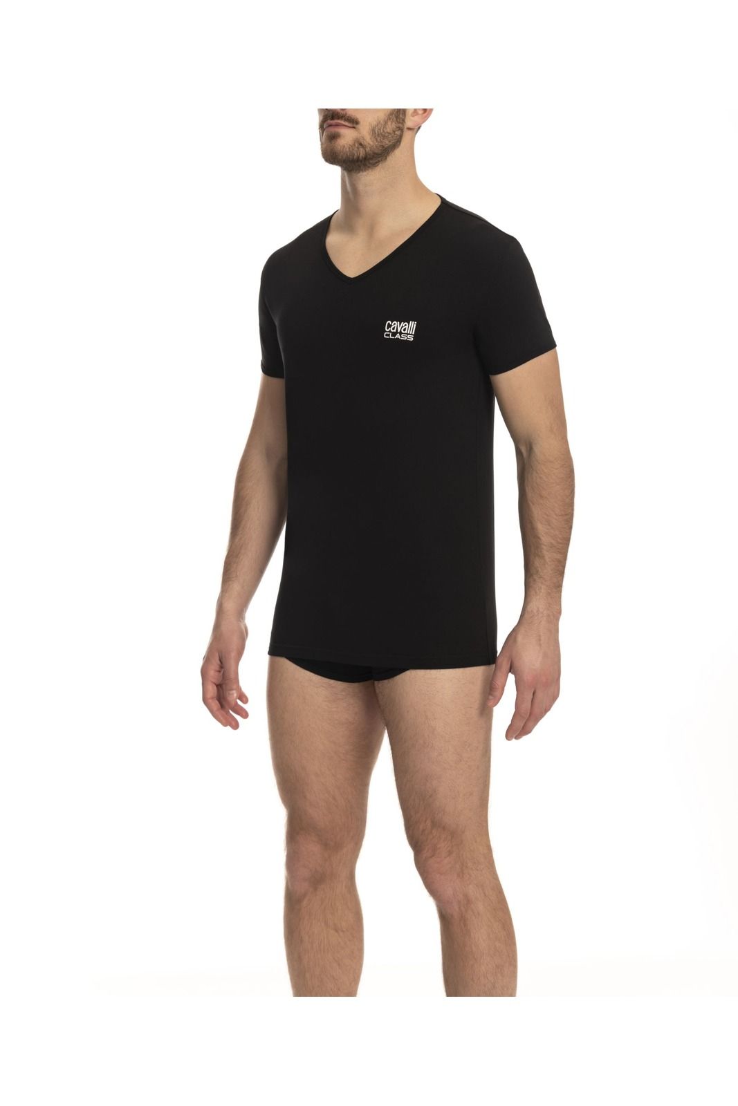 Cavalli Class Men T-Shirt Black