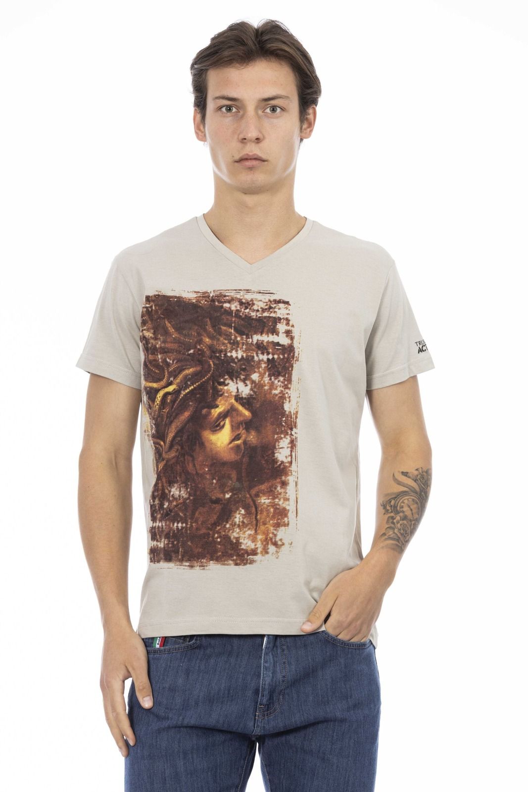 Trussardi Action Men T-Shirt Brown