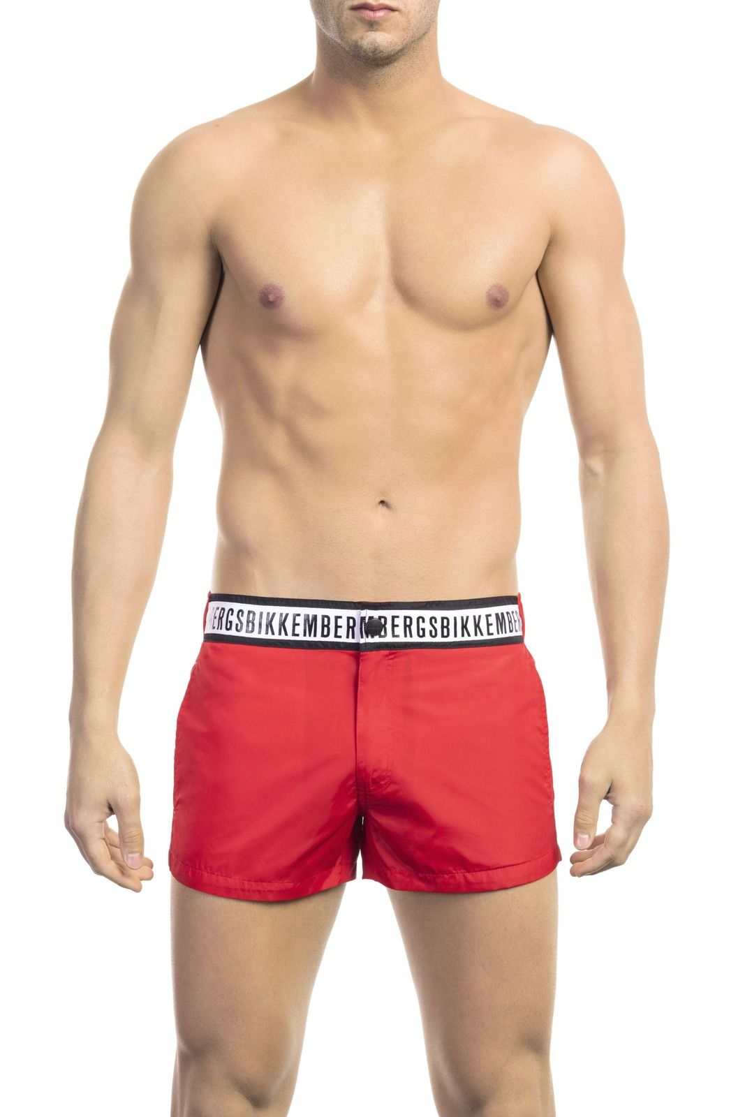 Bikkembergs Beachwear Men Swimwear Red