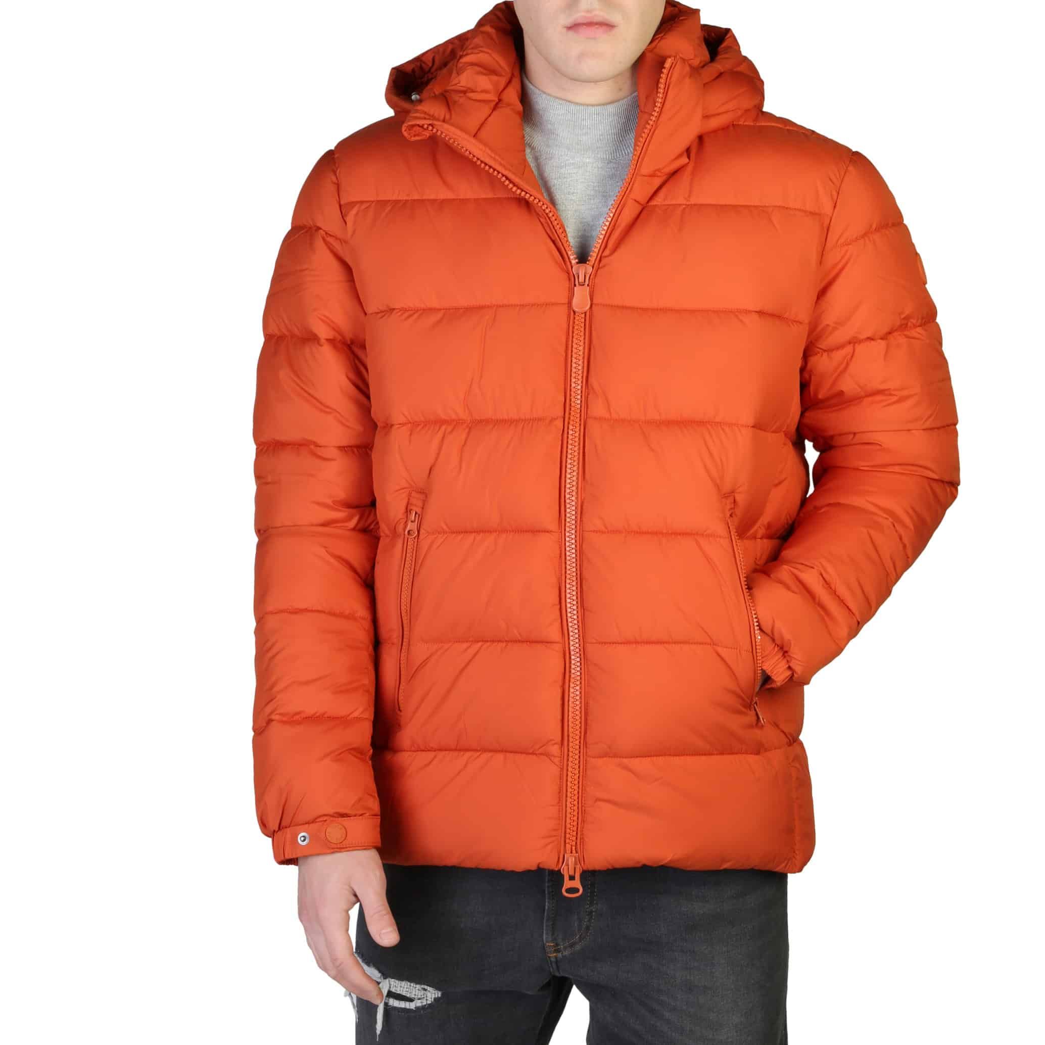 Save The Duck Men Jacket Orange