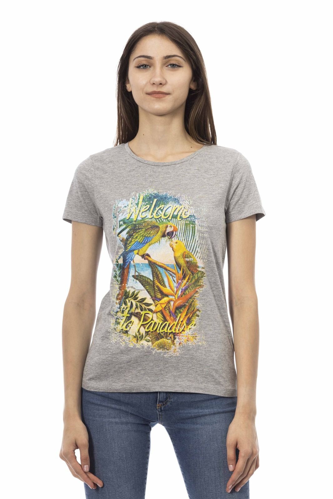 Trussardi Action Women T-Shirt Grey