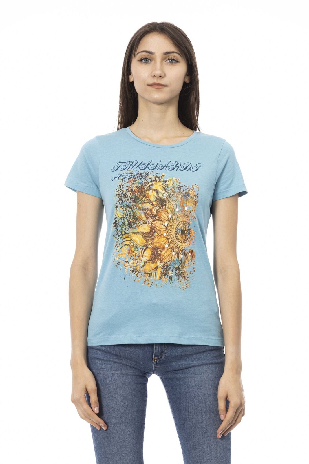 Trussardi Action Women T-Shirt Blue