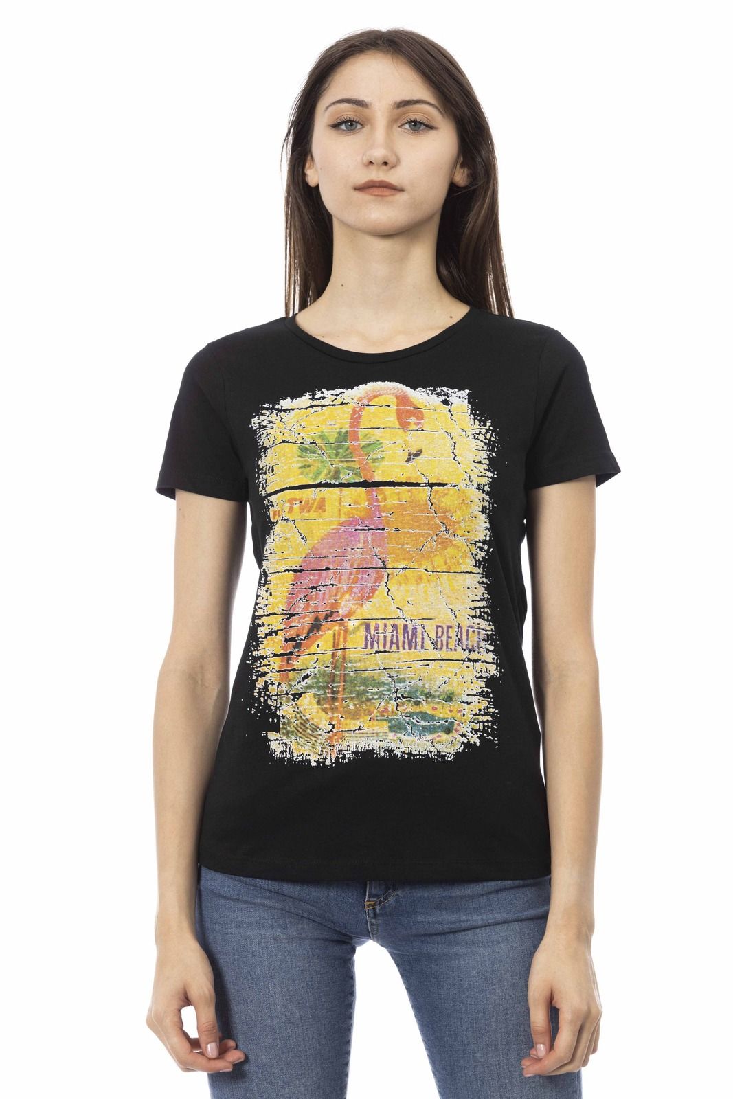 Trussardi Action Women T-Shirt Black