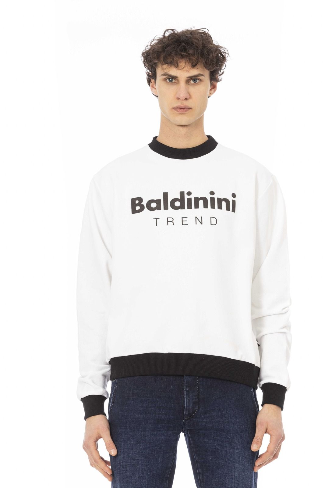 Baldinini Trend Men Sweatshirt White