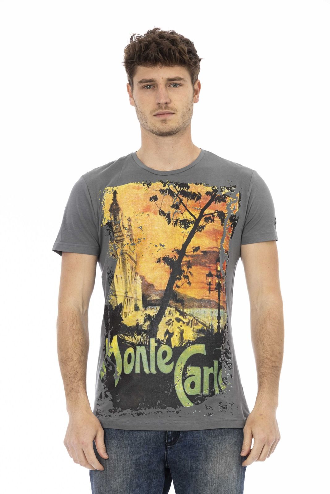 Trussardi Action Men T-Shirt Grey