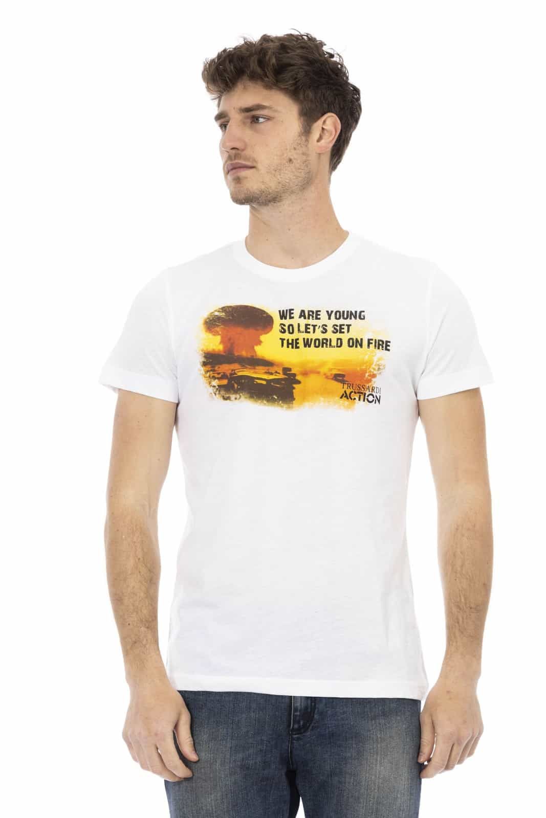 Trussardi Action Men T-Shirt White