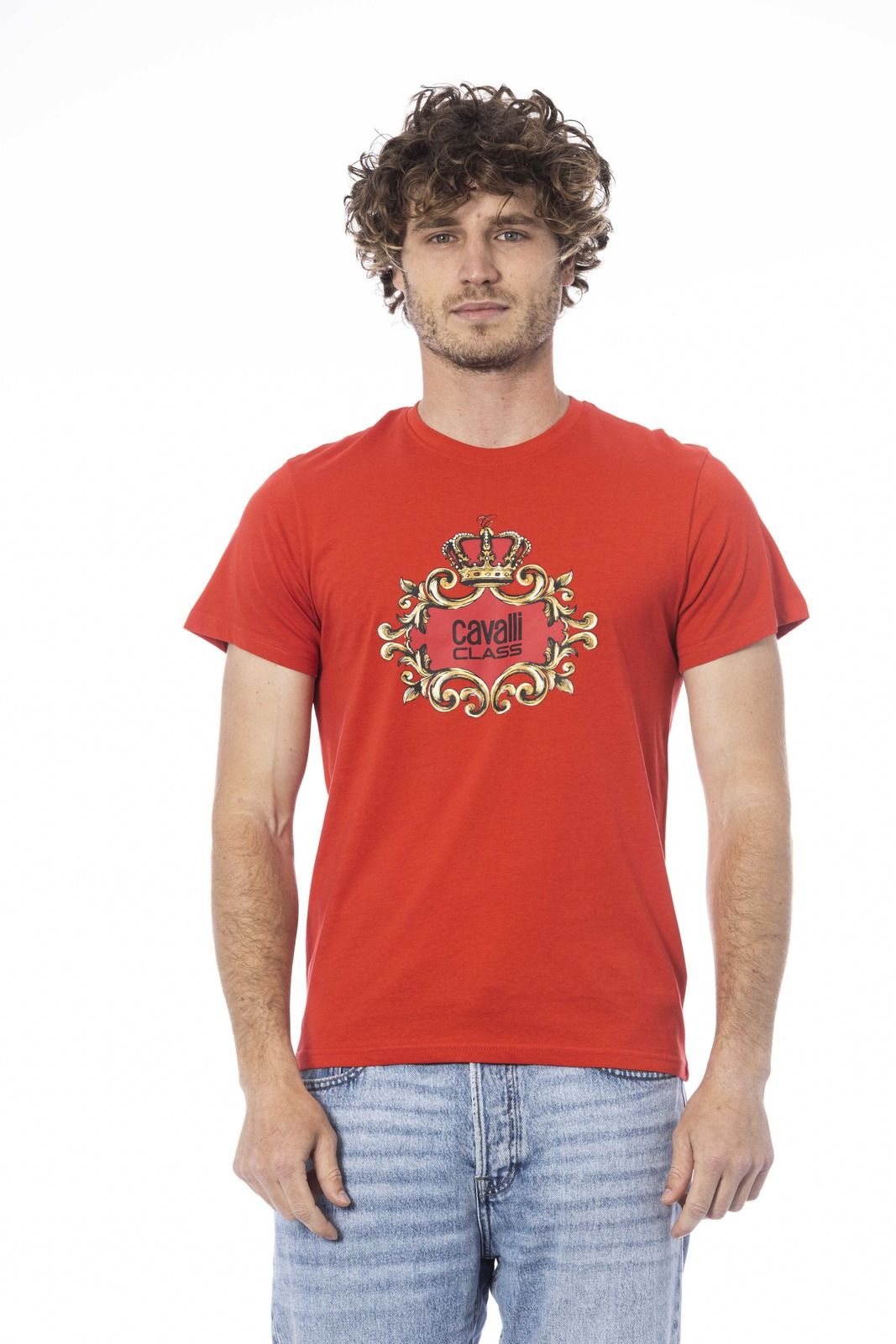 Cavalli Class Men T-Shirt Red