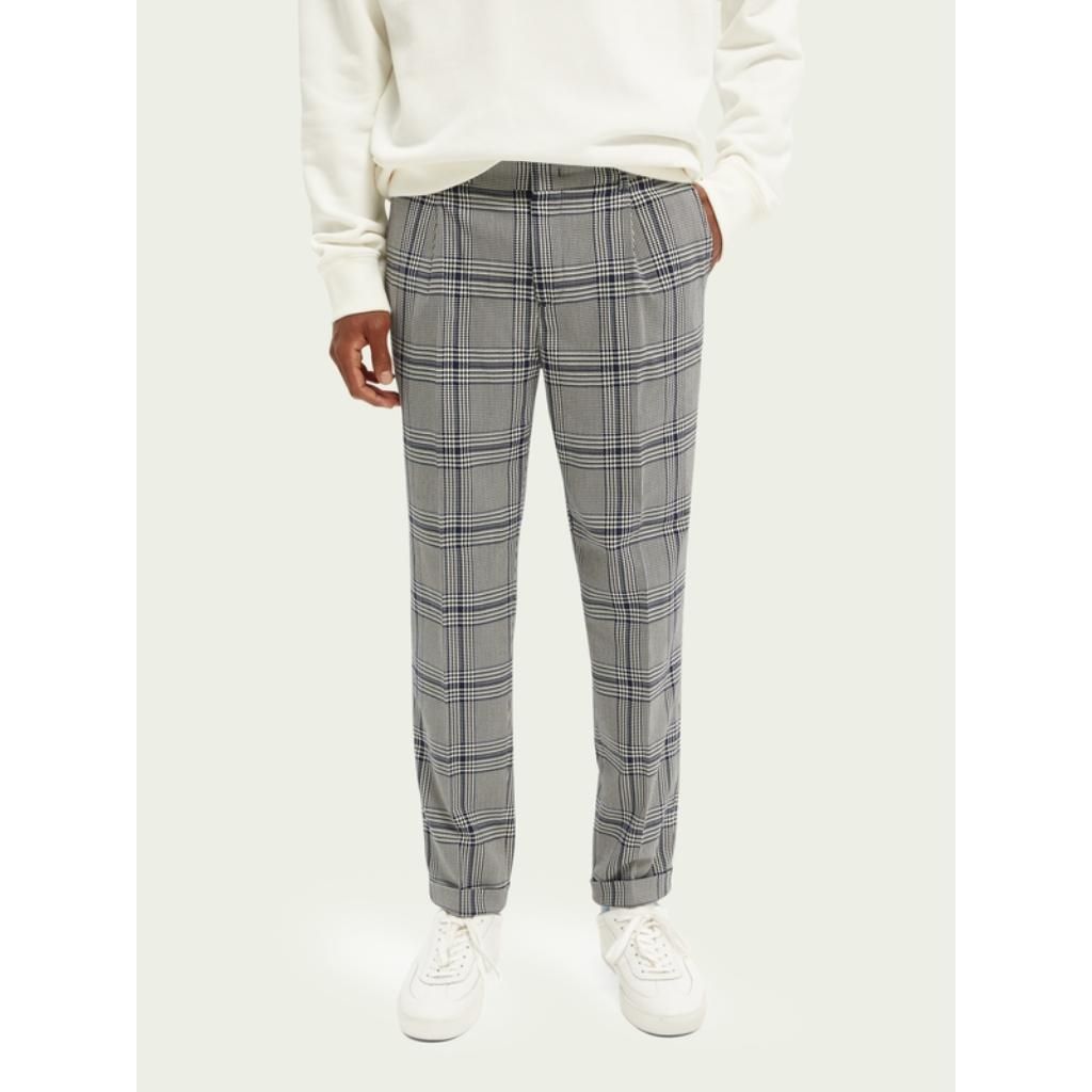Scotch & Soda Men Trousers Grey