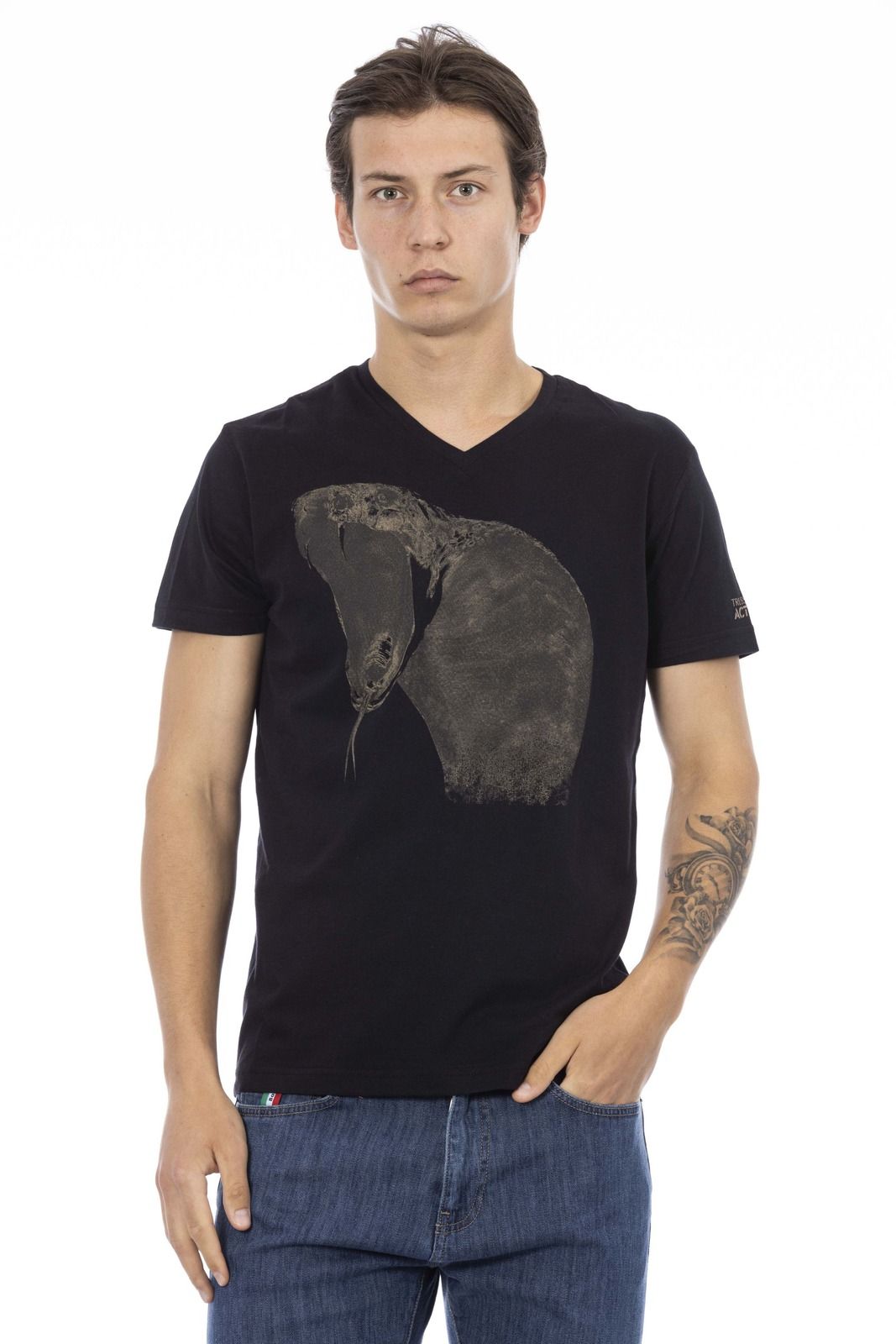 Trussardi Action Men T-Shirt Black