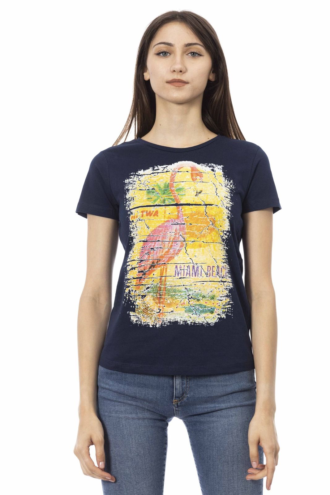 Trussardi Action Women T-Shirt Blue