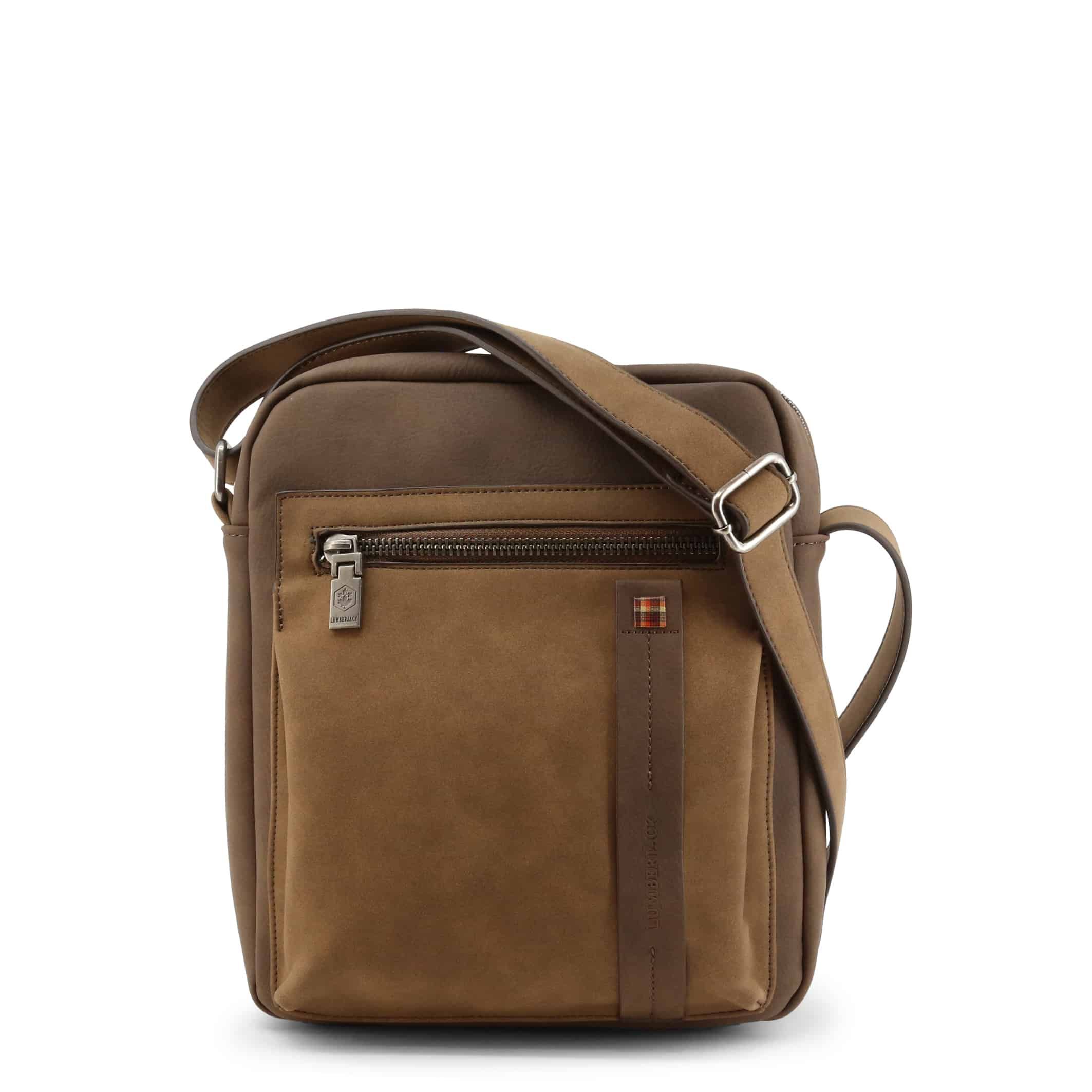 Lumberjack Men Crossbody Bag Brown