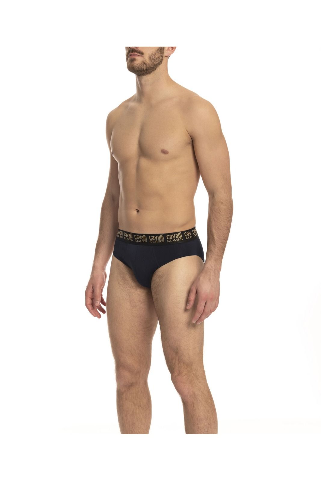 Cavalli Class Men Briefs Blue