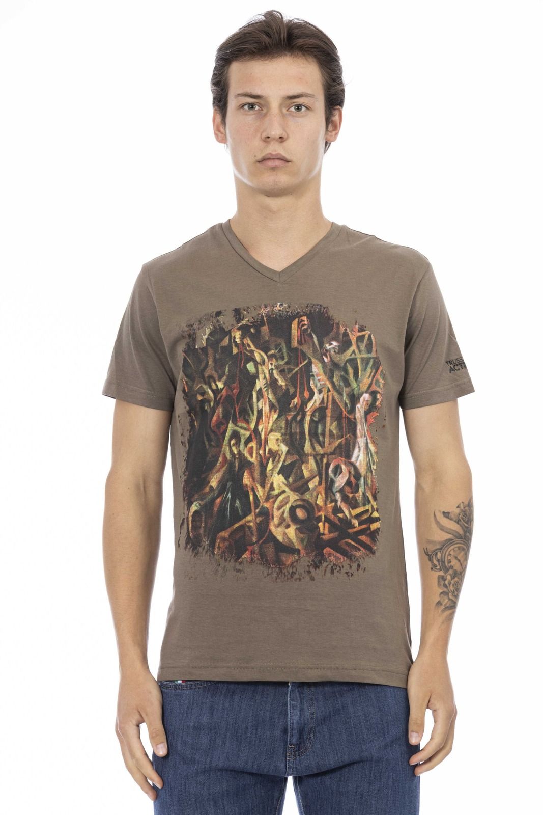 Trussardi Action Men T-Shirt Brown